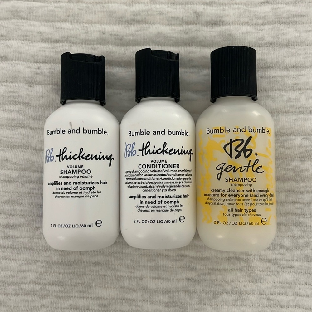 Bumble and bumble shampoo set
